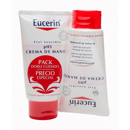 Imagen de Eucerin ph5 crema de manos pack 75ml x 2uds