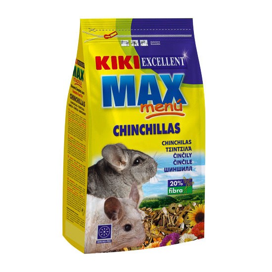 Imagen de Kiki max menu chinchillas 800 g