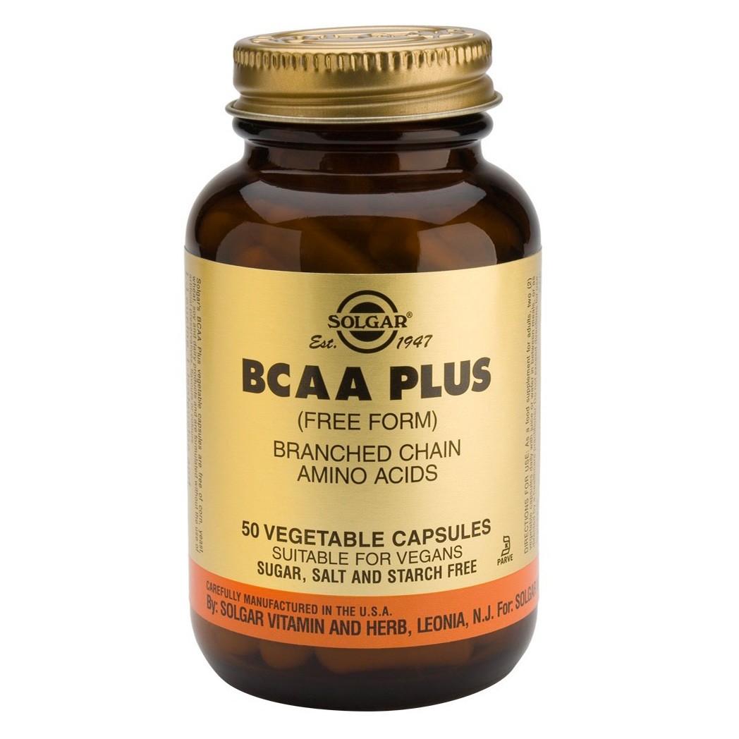 Imagen de Solgar BCAA Plus 50 cápsulas