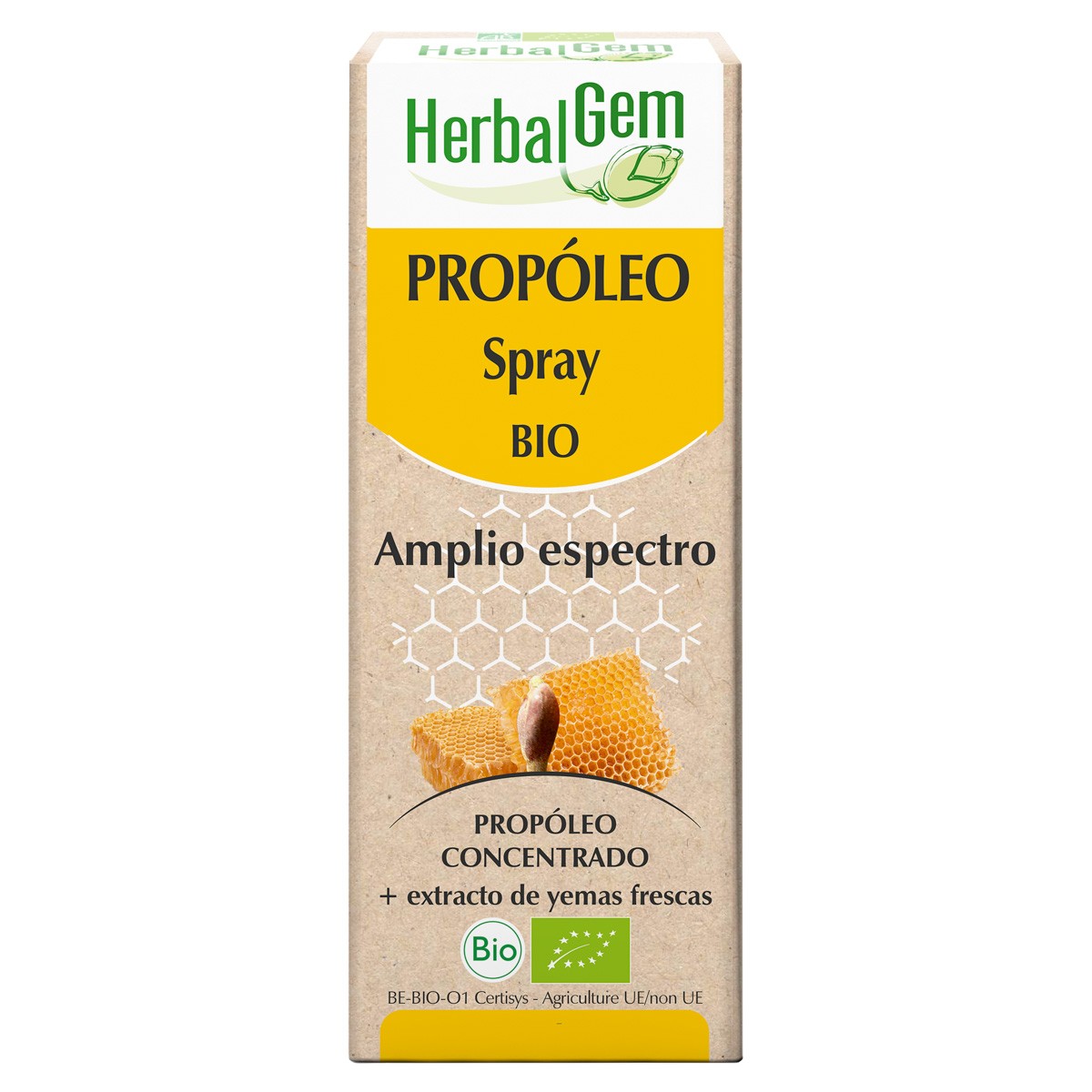 Imagen de Pranarom Herbalgem propóleo amplio spray bio 15ml