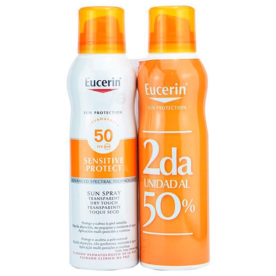 Imagen de Eucerin solar spray trans SPF-50 2 x 200ml