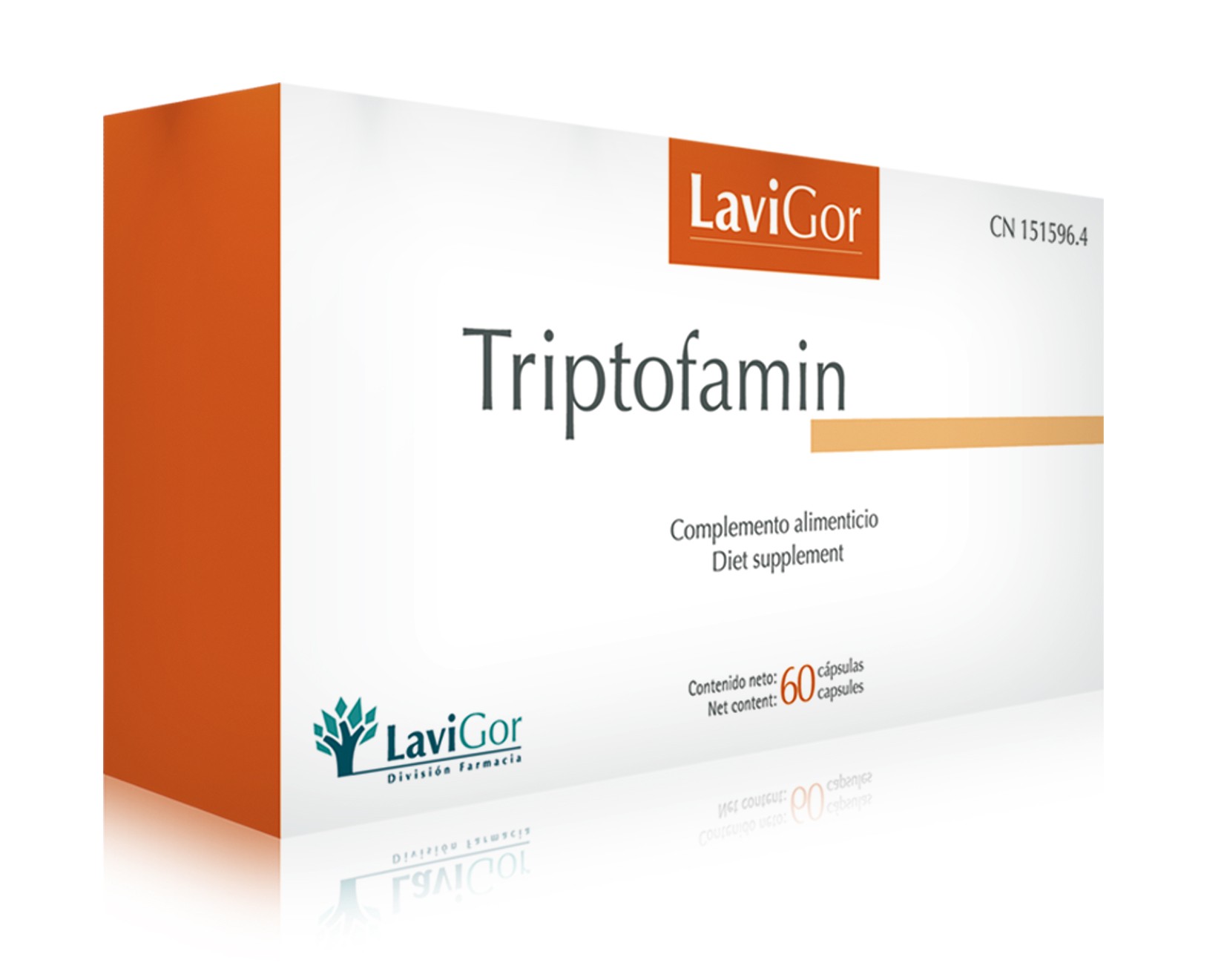 Imagen de LAVIGOR TRIPTOFAMIN 60 CAPSULAS