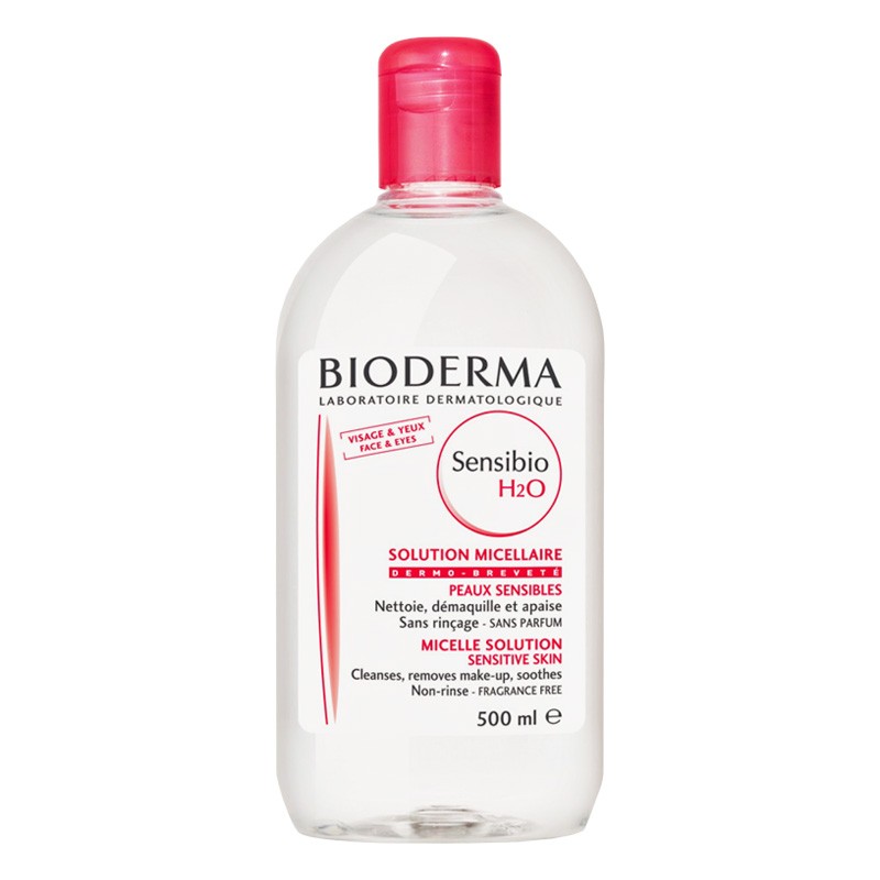 Imagen de Bioderma Sensibio H2O agua micelar piel sensible 500ml