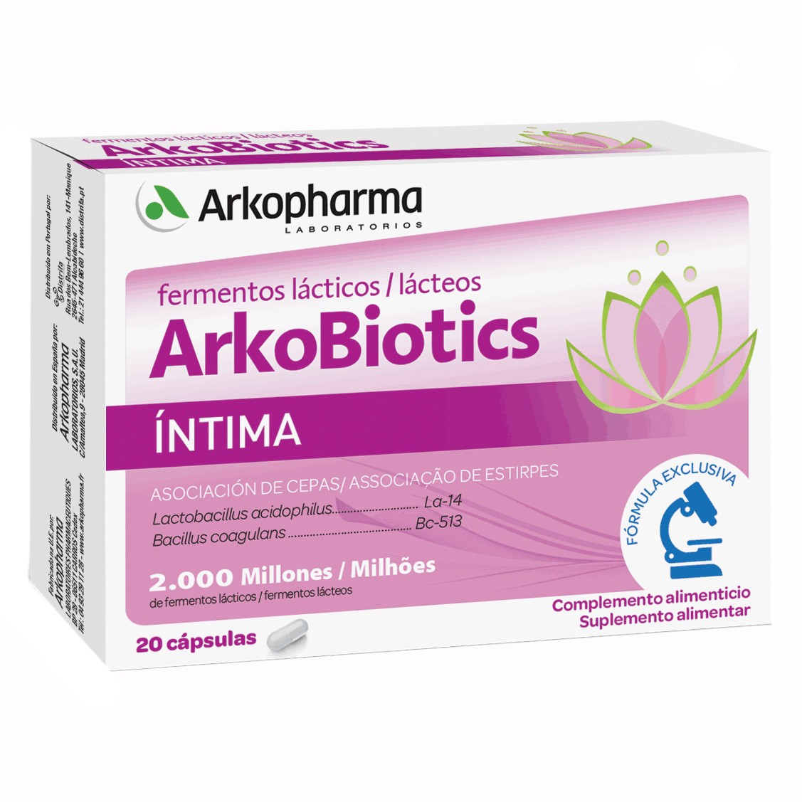 Imagen de ARKOBIOTICS INTIMA 20 CAPSULAS