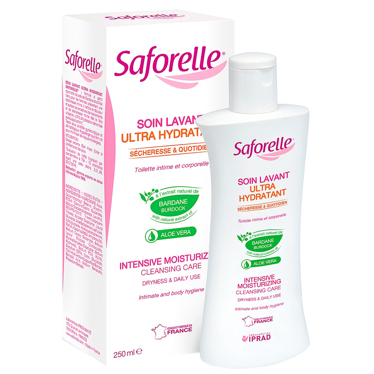 Imagen de Saforelle gel íntimo ultrahidratante 250ml