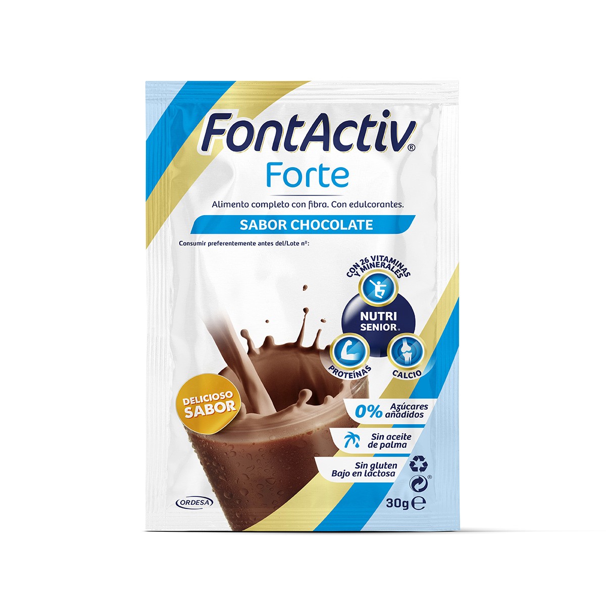 Imagen de FontActiv Forte Chocolate 14x30g