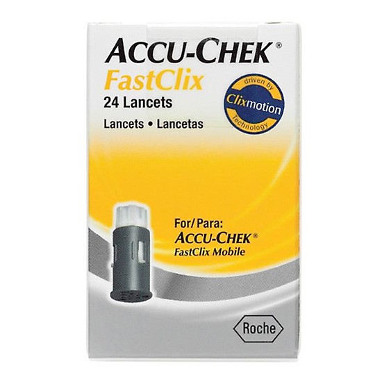 Imagen de ACCU-CHEK FASTCLIX  24 LANCETAS    ROCHE