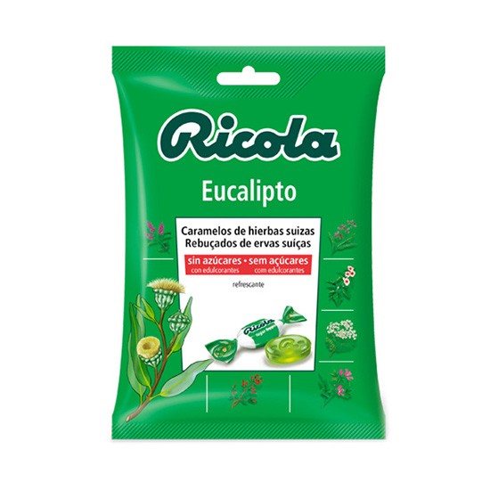 Imagen de Ricola caramelos eucalipto sin azucar 70g