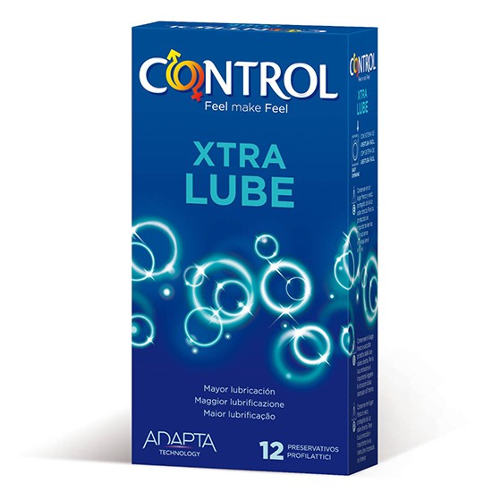 Imagen de Control preservativo adapta extra lube 12 uds