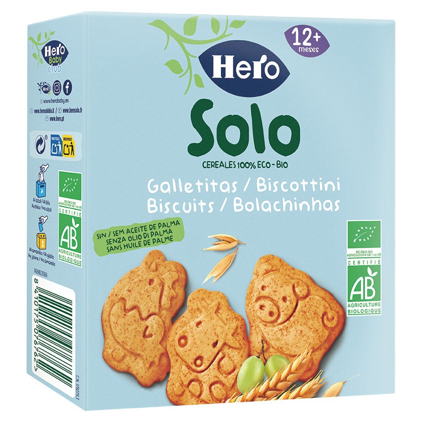 Imagen de Hero solo galletitas de animales 100g