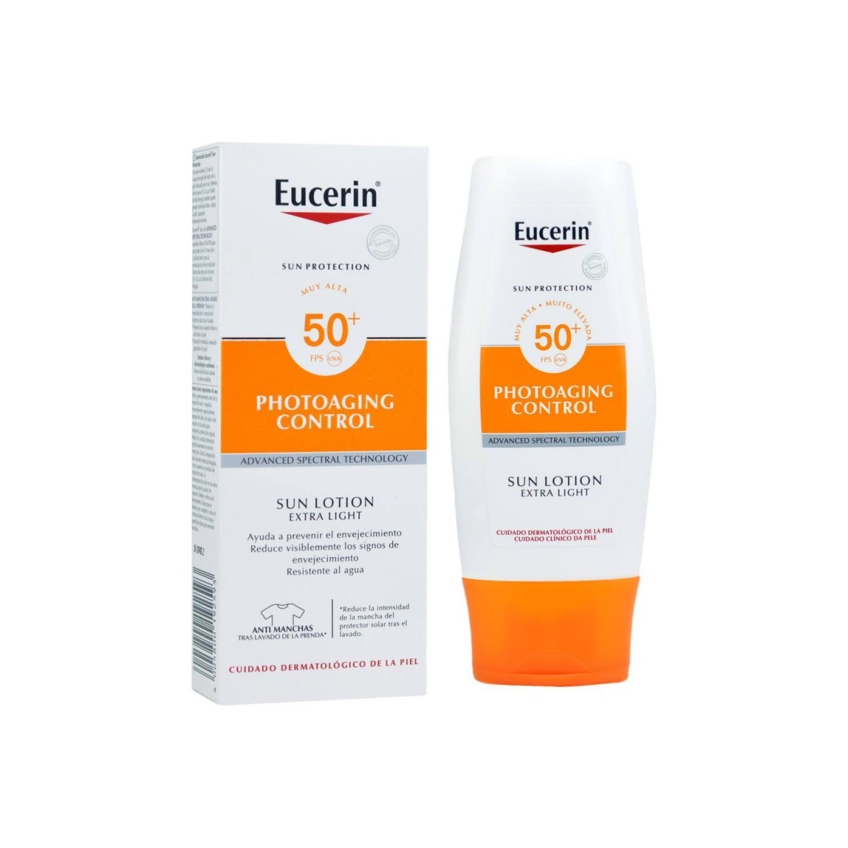 Imagen de Eucerin loción extra light fps50 150 ml