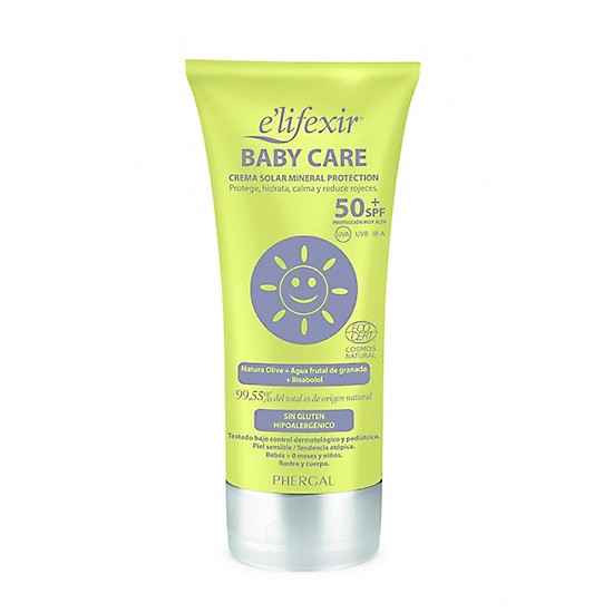 Imagen de Elifexir baby care crema spf50+ 100ml