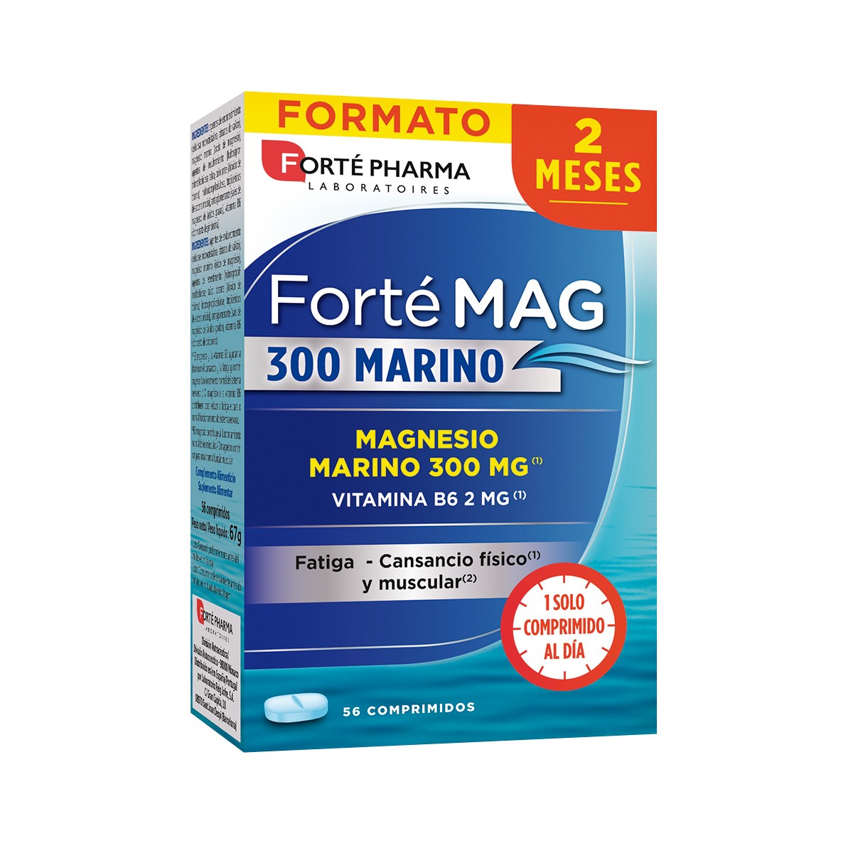 Imagen de Forte magnesio marino 300 56 comp