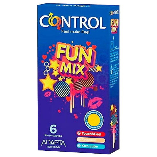 Imagen de Control preservativo fun mix  6uds