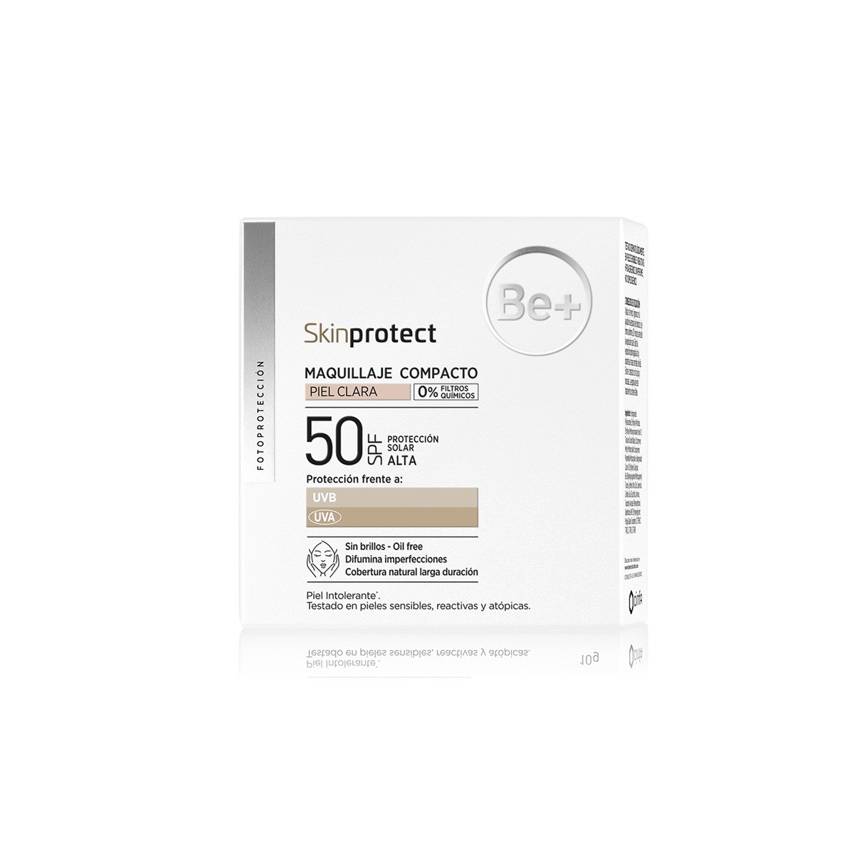 Imagen de Be+ skin protect maquillaje piel clara spf50