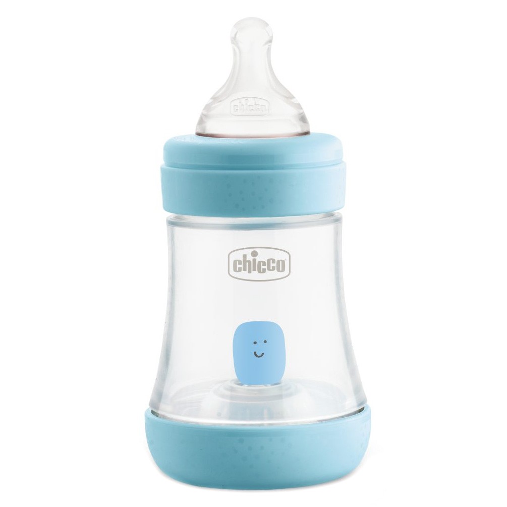 Imagen de Chicco Perfect5 biberón silicona azul 0m+ 150ml