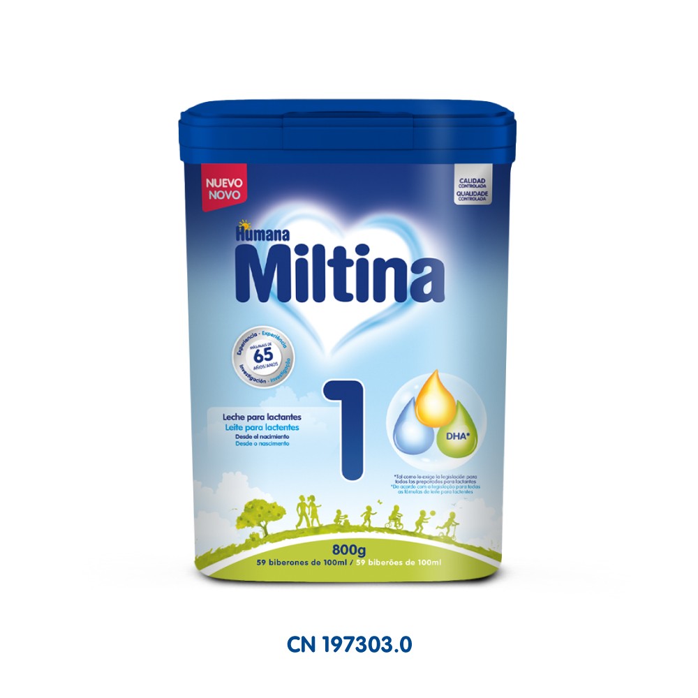 Imagen de Humana Miltina 1 leche para lactantes 800gr