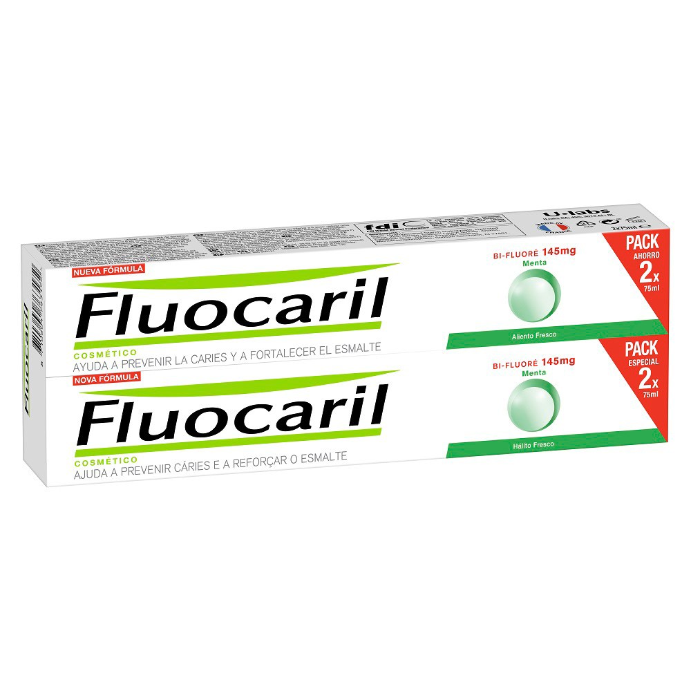 Imagen de Fluocaril bi-145 menta 2x75ml duplo