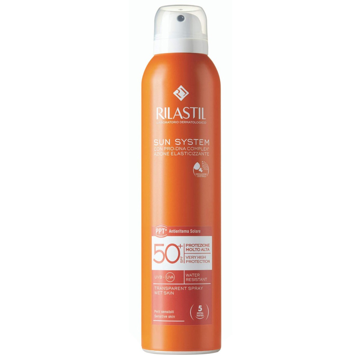 Imagen de Rilastil Sun System Spf 50+ spray transparente 200ml