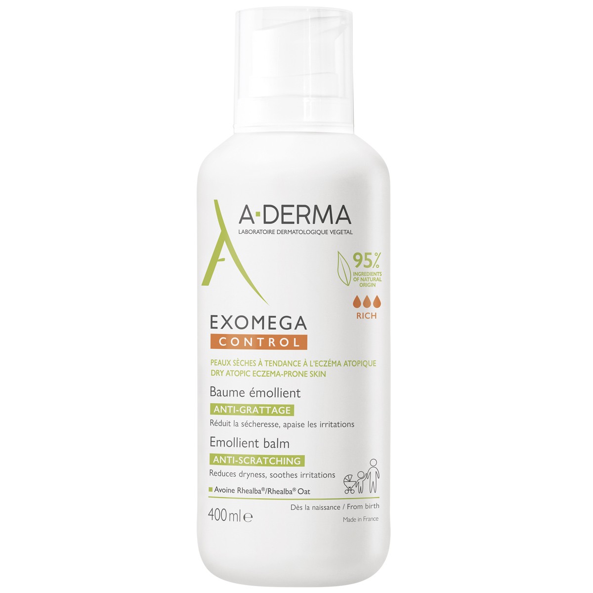 Imagen de Aderma Exomega bálsamo corporal 400ml