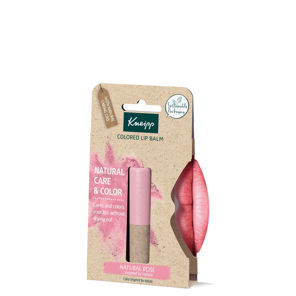 Imagen de Kneipp lip care natural rose