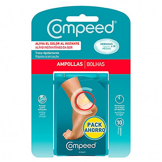 Imagen de Compeed ampollas medianas pack ahorro 10u