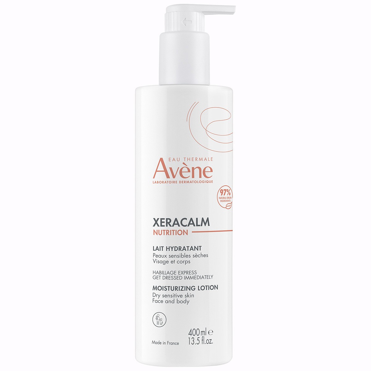 Imagen de Avene Xeracalm Nutrition leche hidratante 400ml.