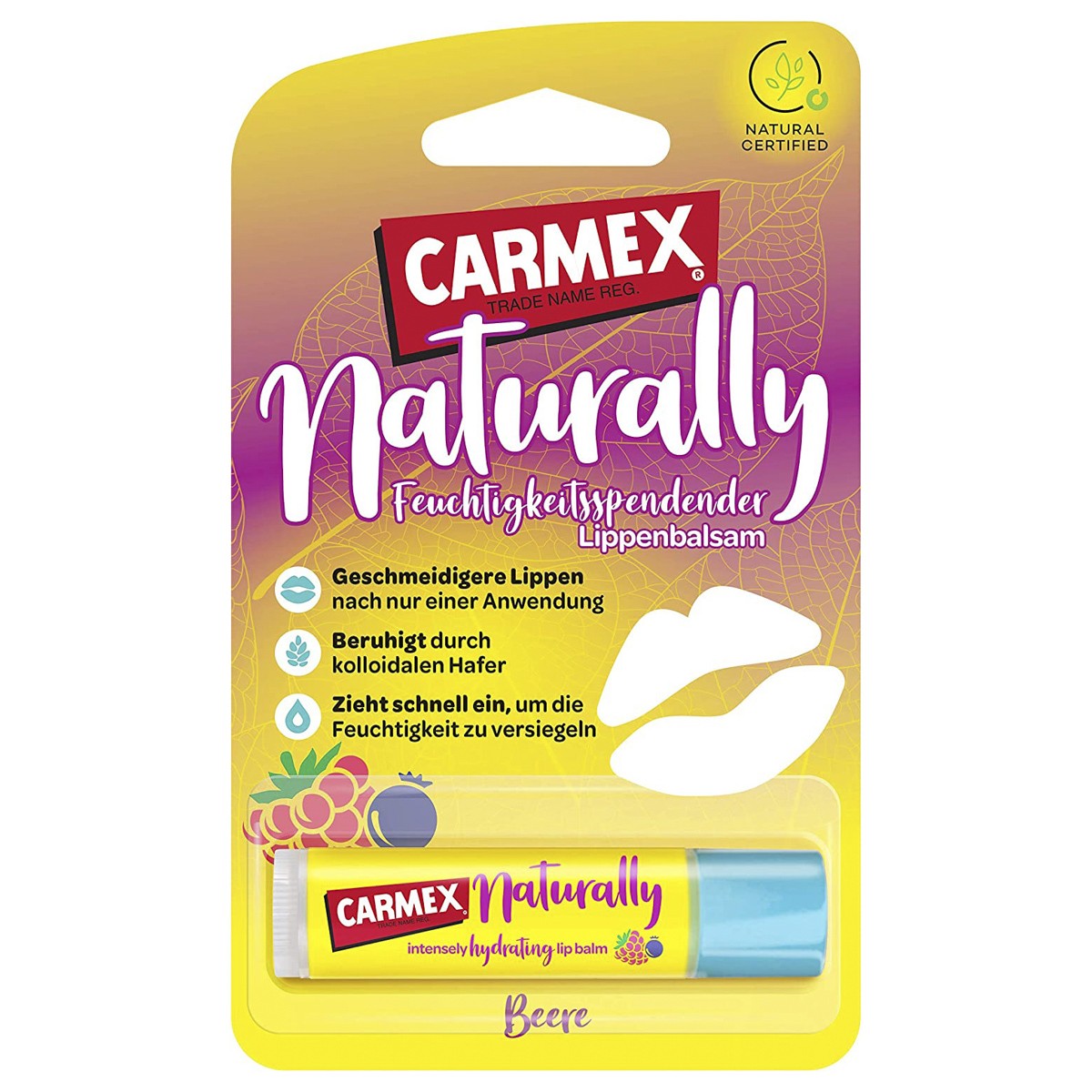 Imagen de Carmex naturally frutos rojos stick