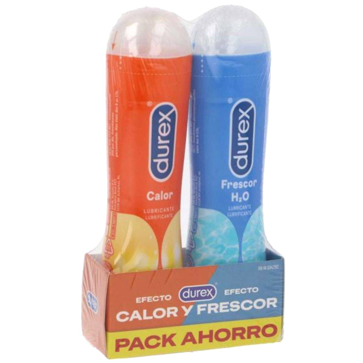 Imagen de Durex lubricantes frio/calor 2x75ml duplo