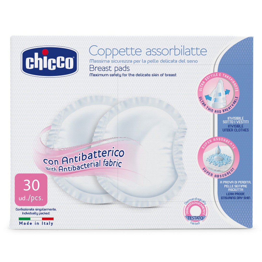 Imagen de Chicco discos absorb. antibacterias 30u