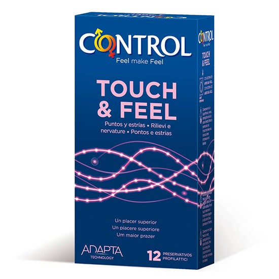 Imagen de Control preservativo touch & feel 12uds