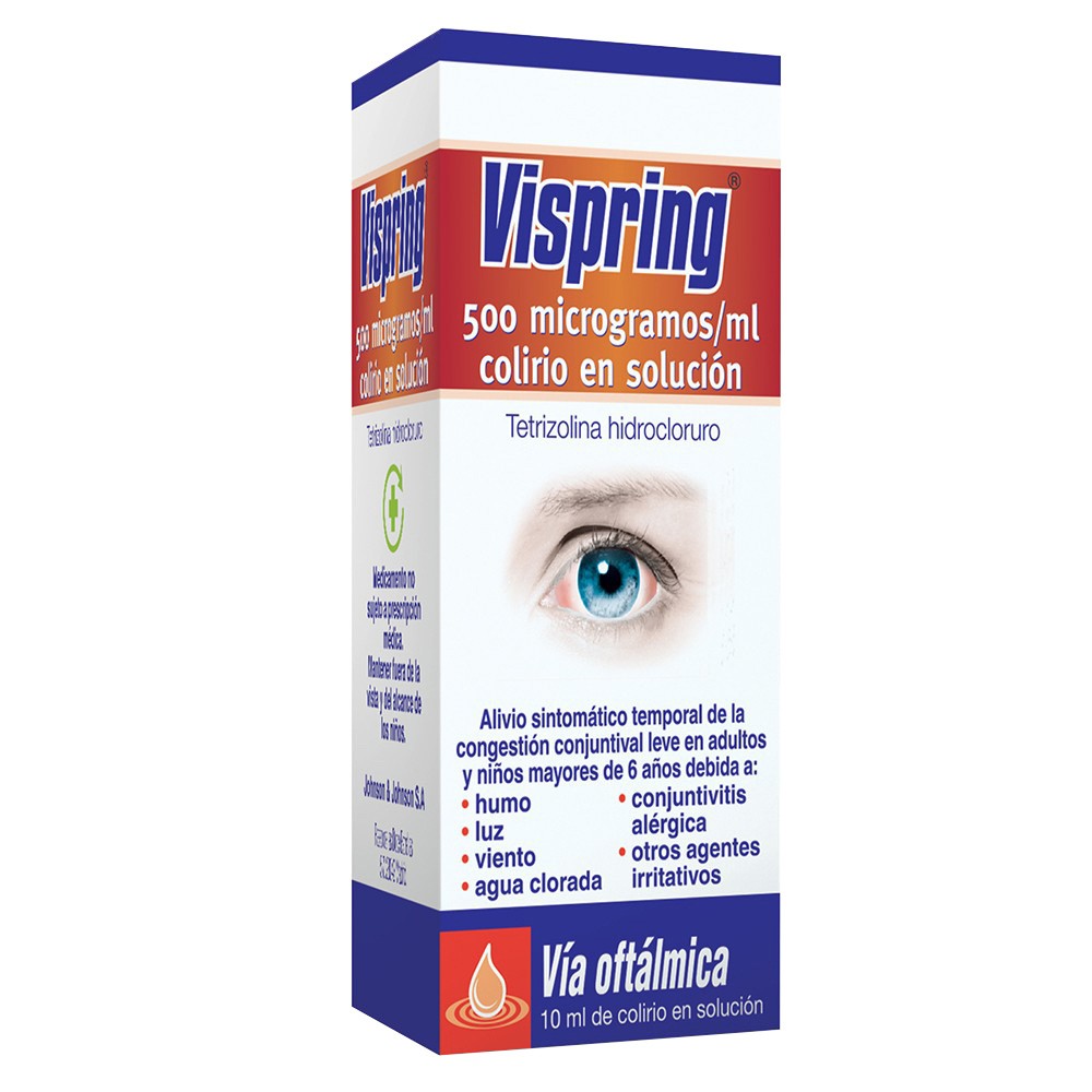 Imagen de VISPRING 500 MICROGRAMOS/ML COLIRIO EN SOLUCIÓN
