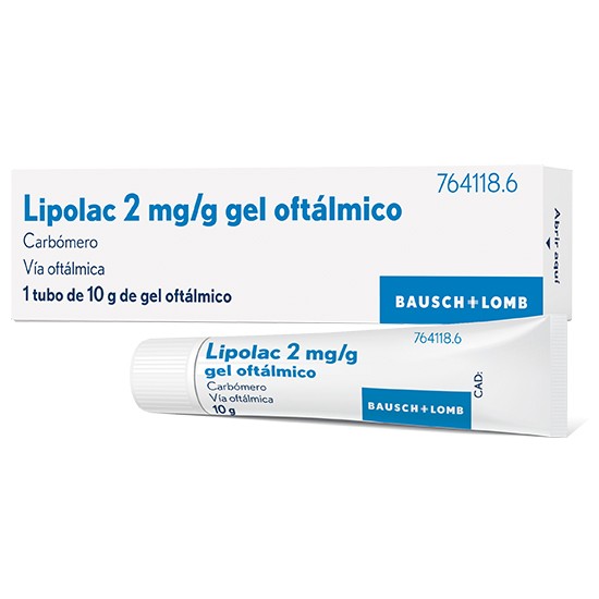 Imagen de Lipolac 0,2% gel oftalmico 10 g